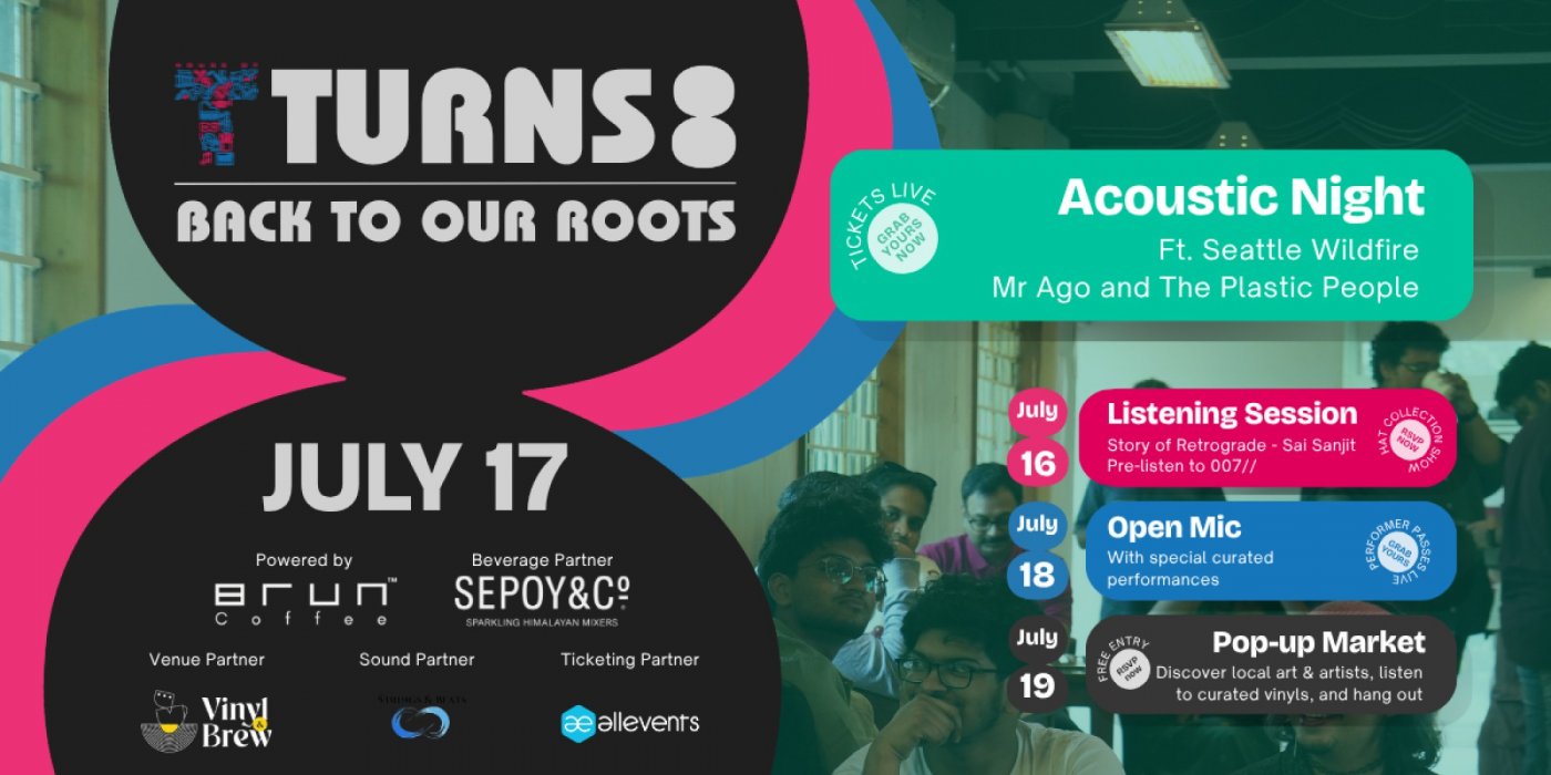Day 2/4 | July 17 — Acoustic Night ft. Seattle Wildfire and Mr Ago and the Plastic People
