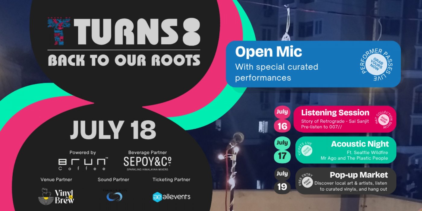 Day 3/4 | July 18 — Open Mic: Back to Our Roots