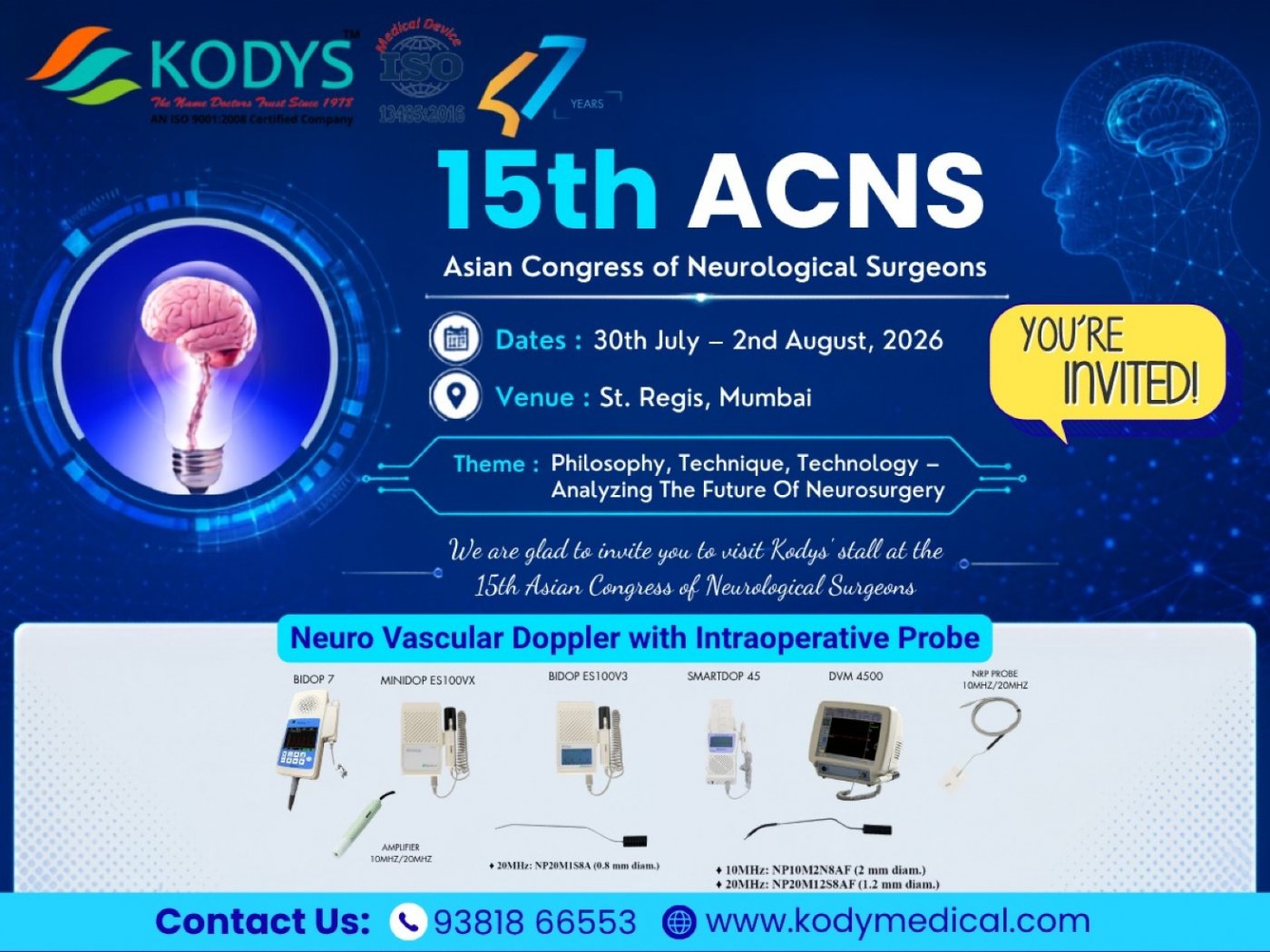15th Asian Congress of Neurological Surgeons (ACNS) Mumbai