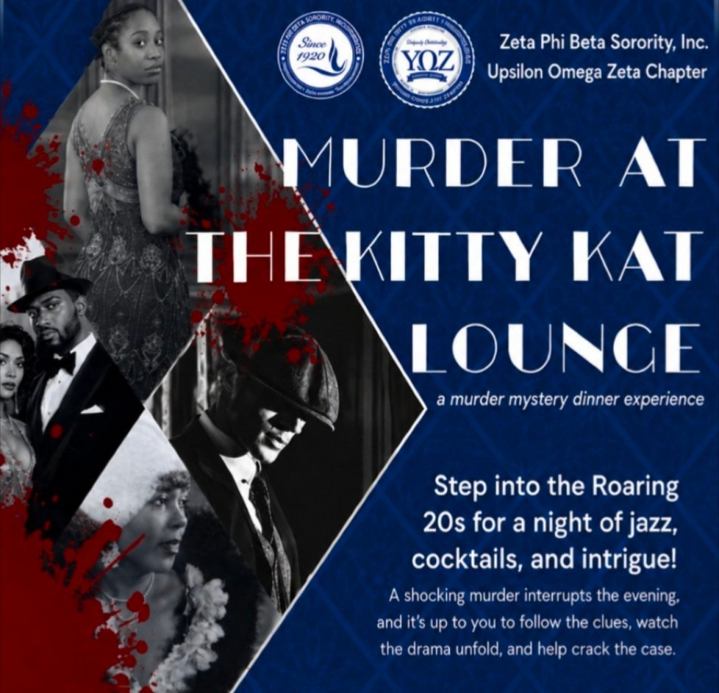 Murder at the Kitty Kat Lounge – Murder mystery dinner