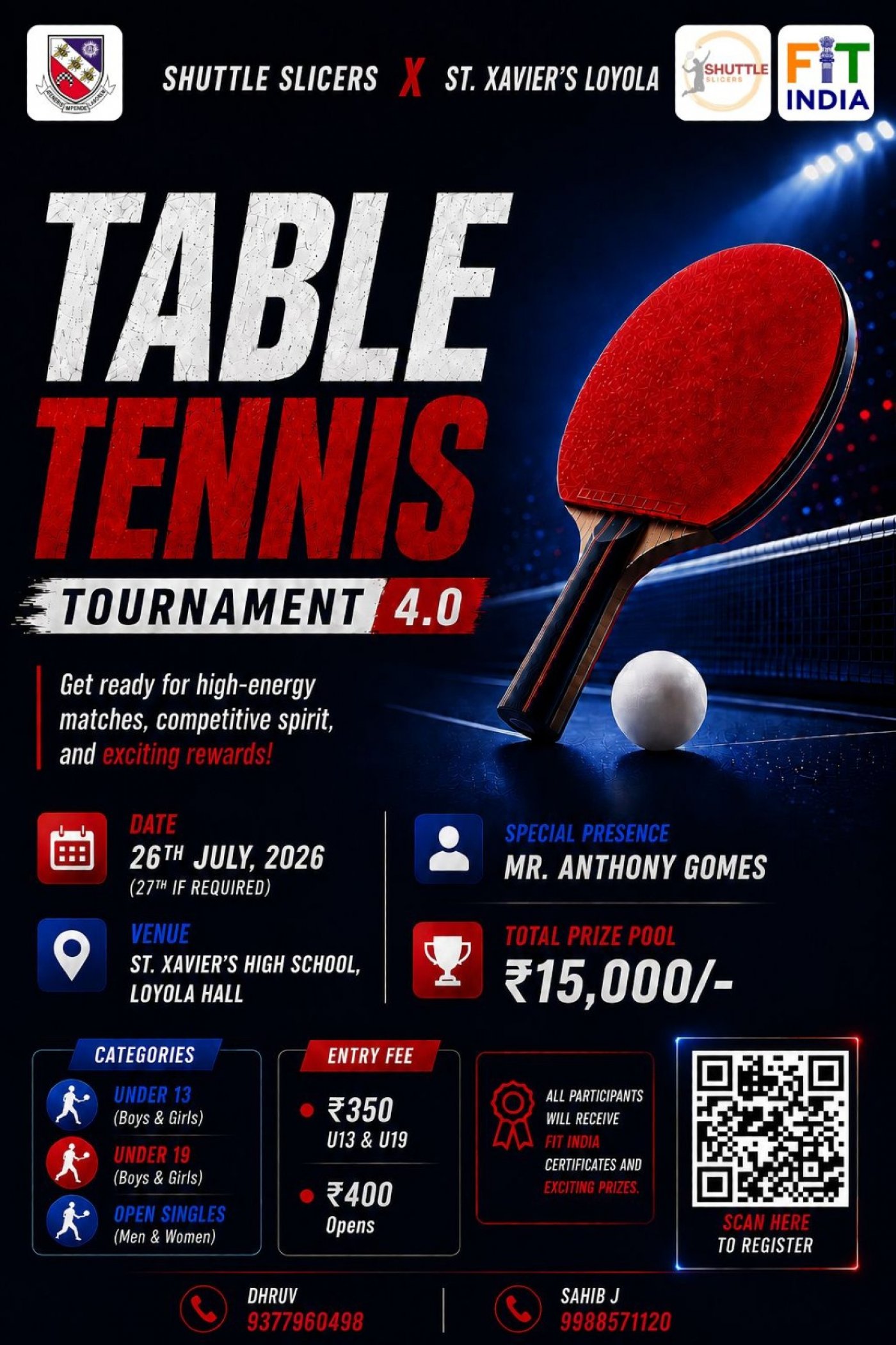 Table Tennis Tournament Season 2