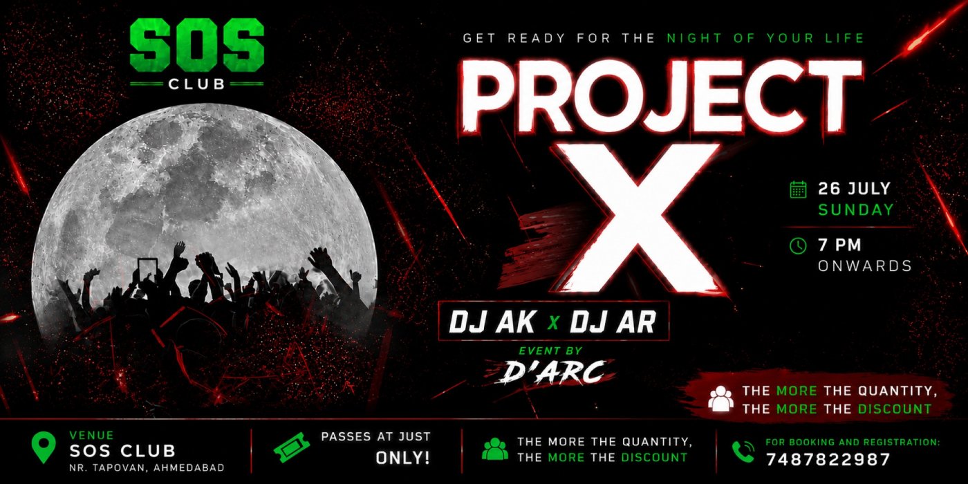 PROJECT X DJ AK x DJ AR