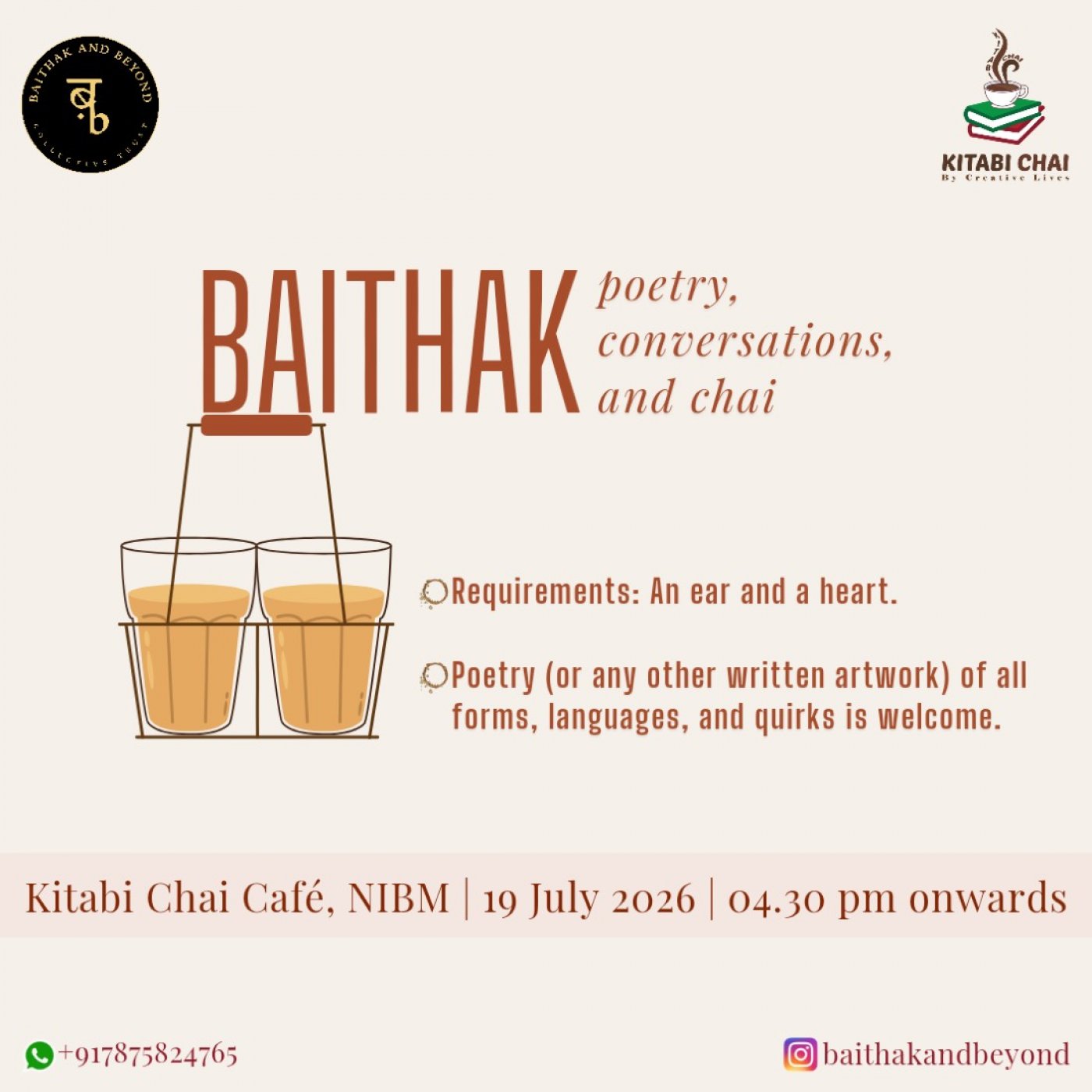 Baithak: Open Poetry Gathering