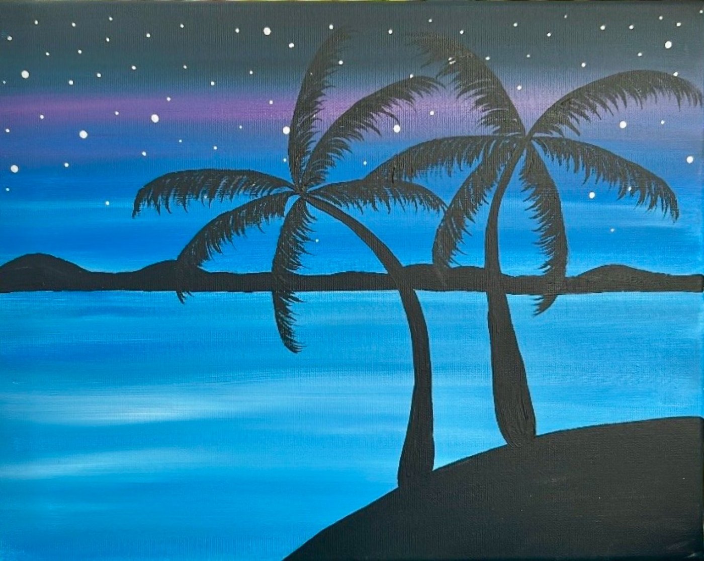 Stars & Palms – Paint Night in Savannah