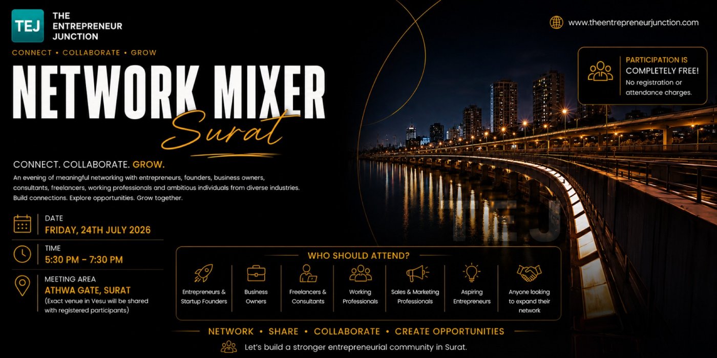 TEJ Network Mixer | Surat | Entrepreneurs, Founders & Professionals