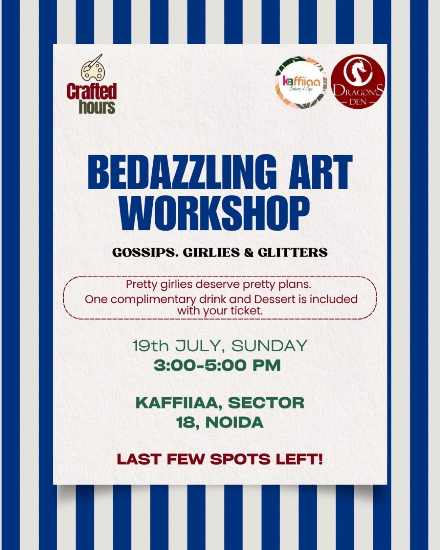 Bedazzling Art Workshop