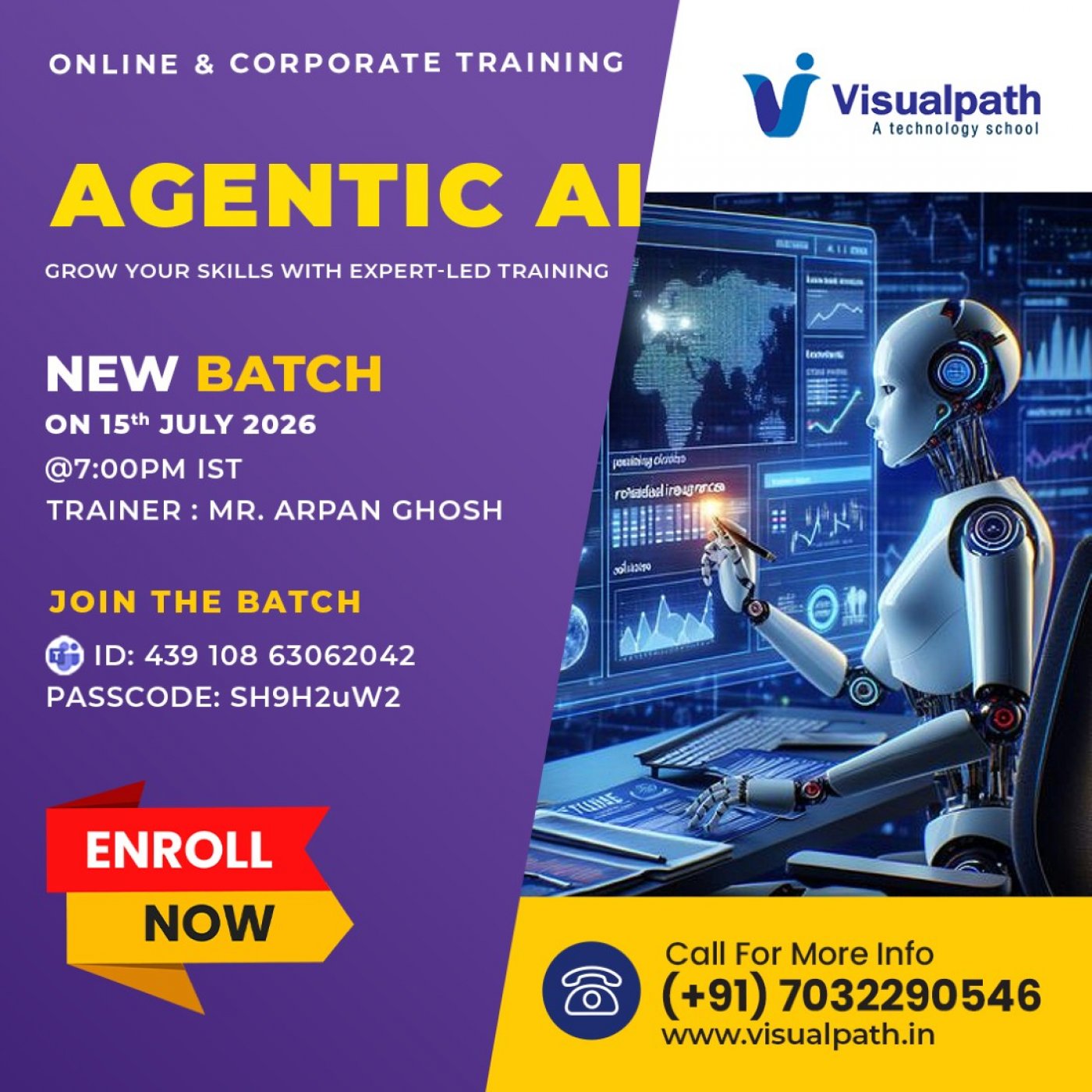 Agentic AI Training | Online New Batch Starts Enroll Now