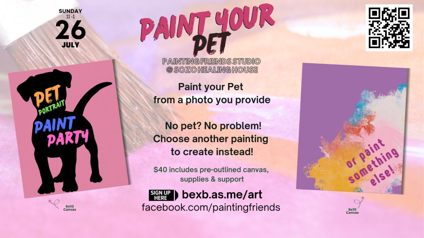 Paint Your Pet! (or something else) Paint Party