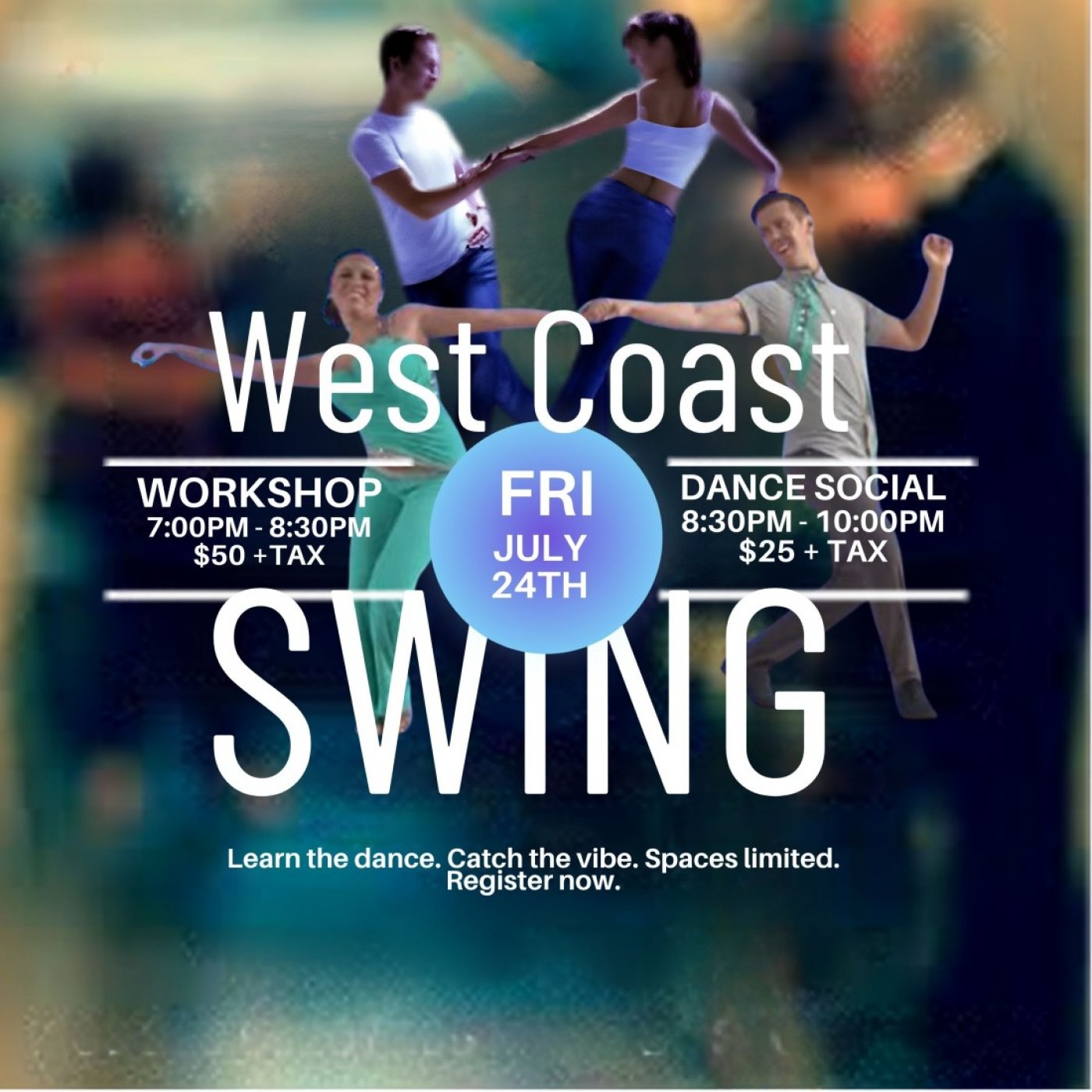 West Coast Swing Workshop & Dance Social
