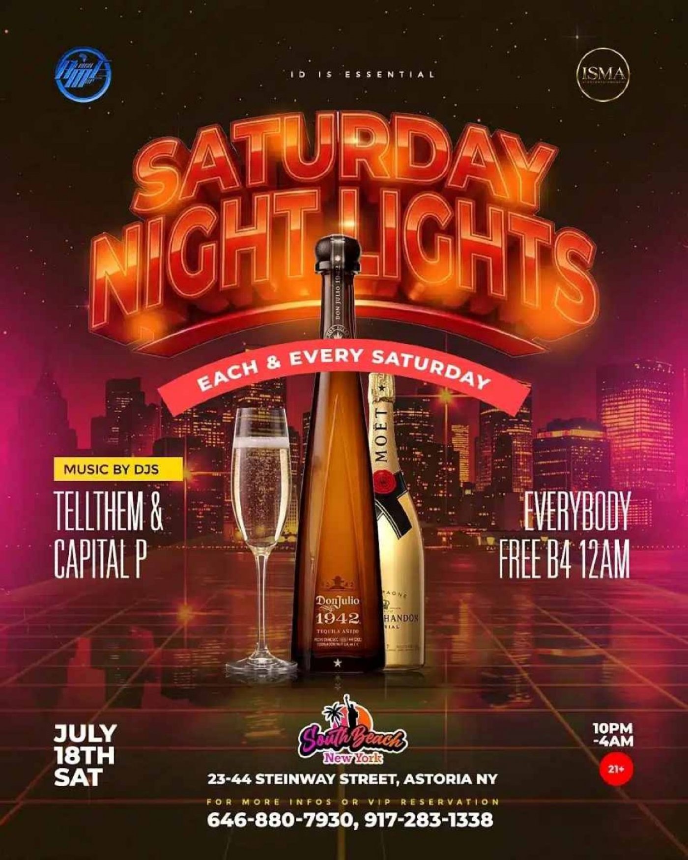 Saturday Night Lights at South Beach Astoria – Every Saturday