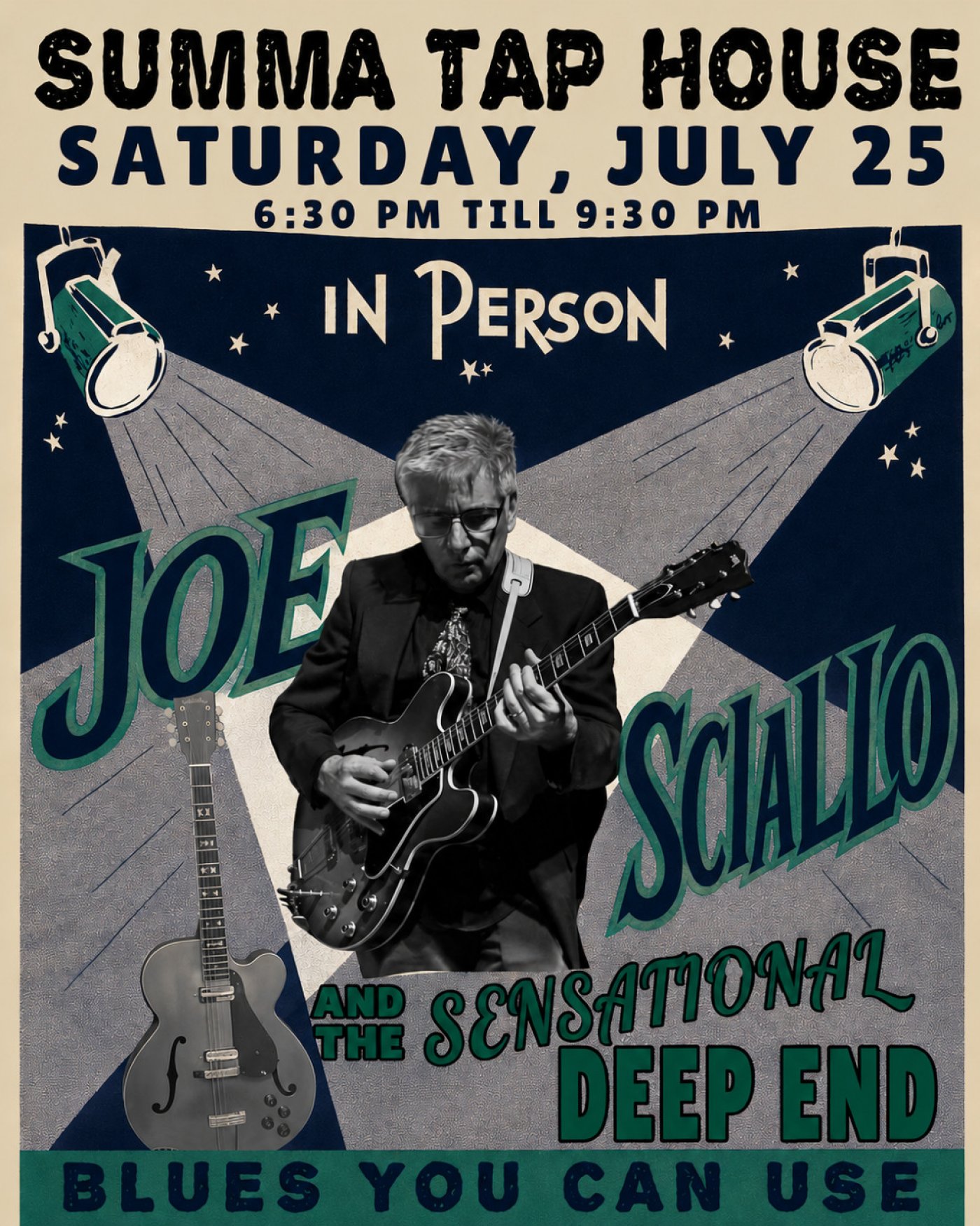 Joe Sciallo & The Deep End @ Summa Saturday July 25, Summa, Colorado ...