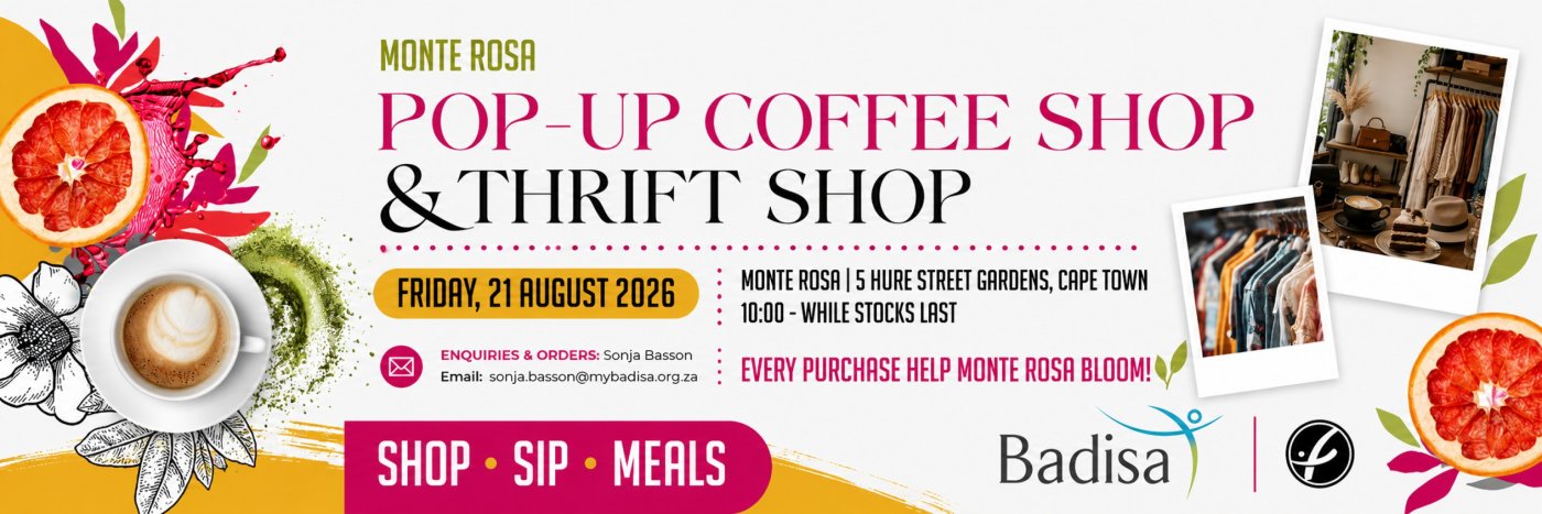 Monte Rosa Pop-Up Coffee and Thrift Shop