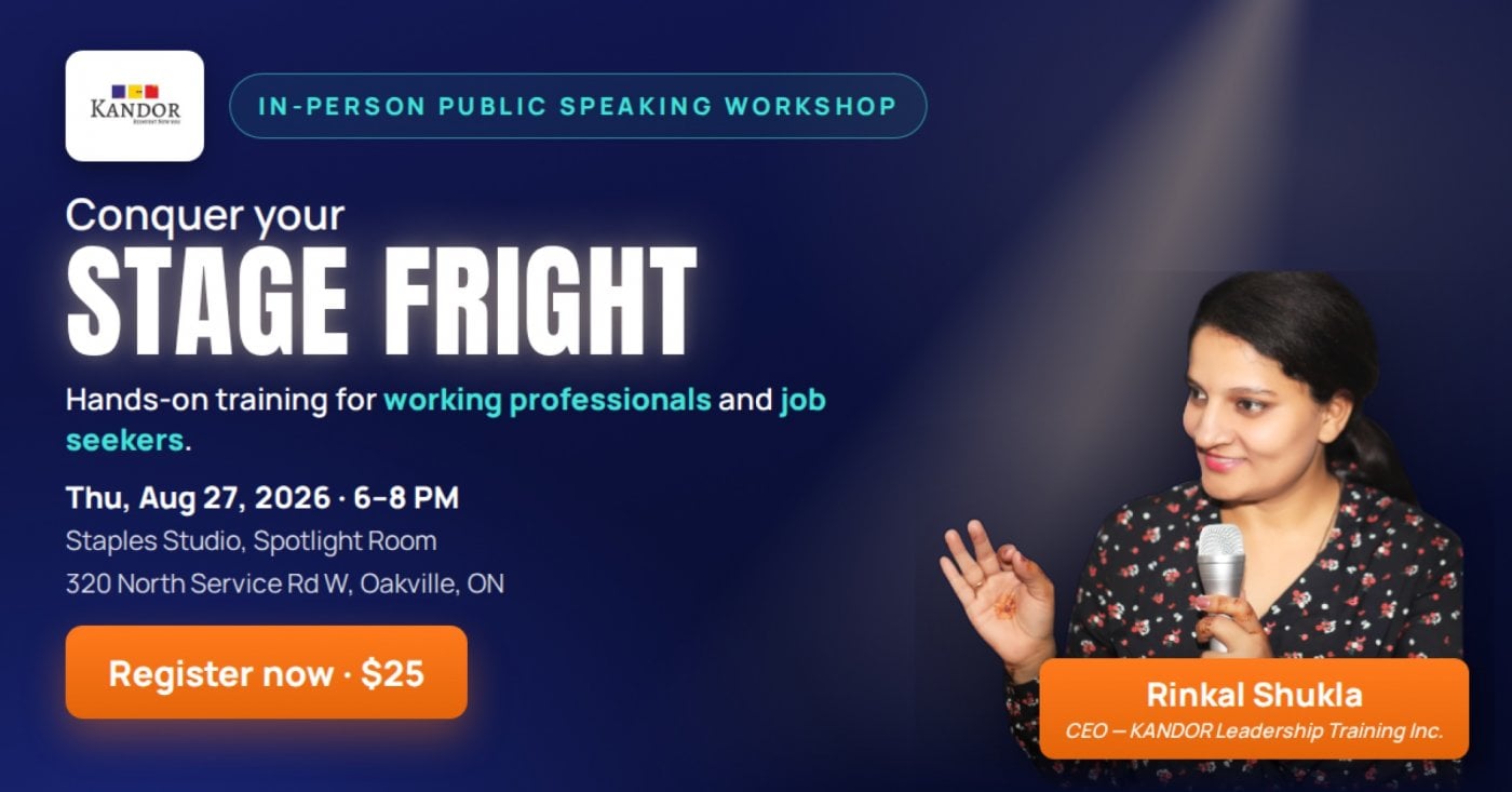 KANDOR PUBLIC SPEAKING WORKSHOP