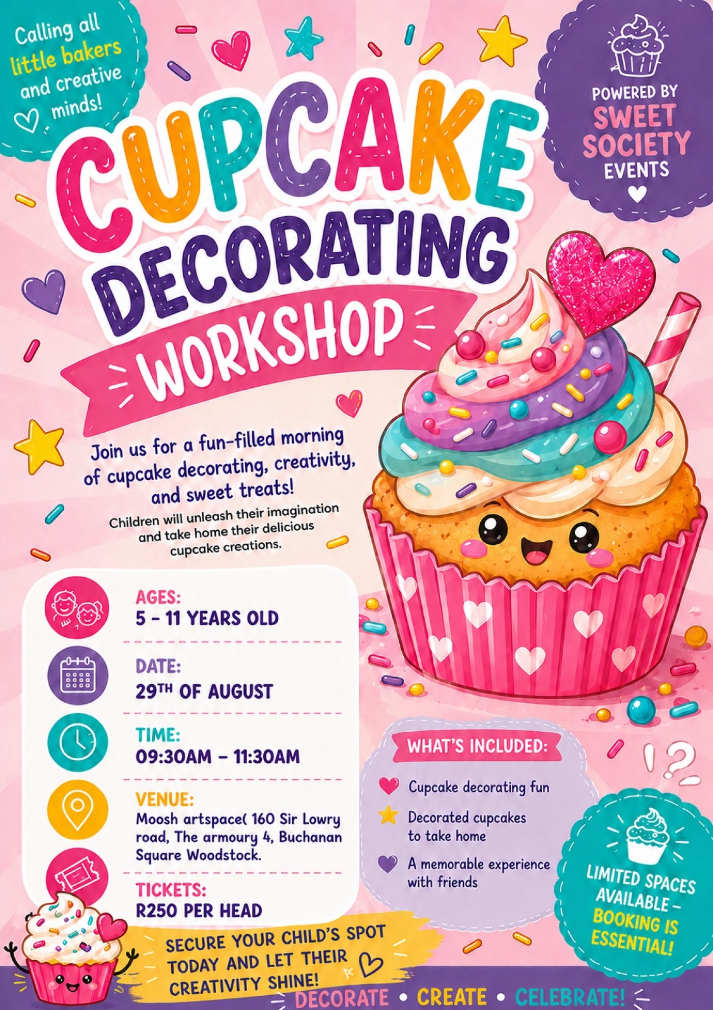 Kiddies Cupcake Workshop