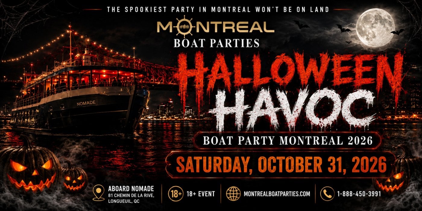HALLOWEEN HAVOC BOAT PARTY MONTREAL 2026 | THE GHOST SHIP