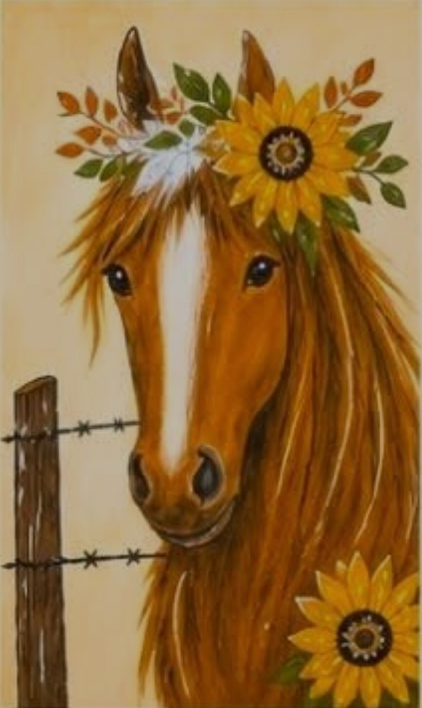 Golden Meadow Mare Paint And Sip