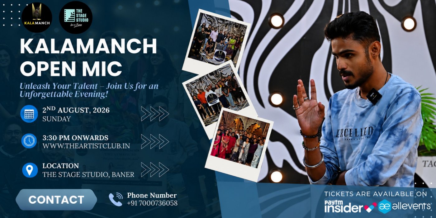 KALAMANCH (TAC) Presents Openmic Eve...