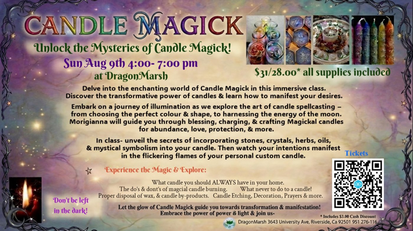 Candle Magick 101 $31/28.00*