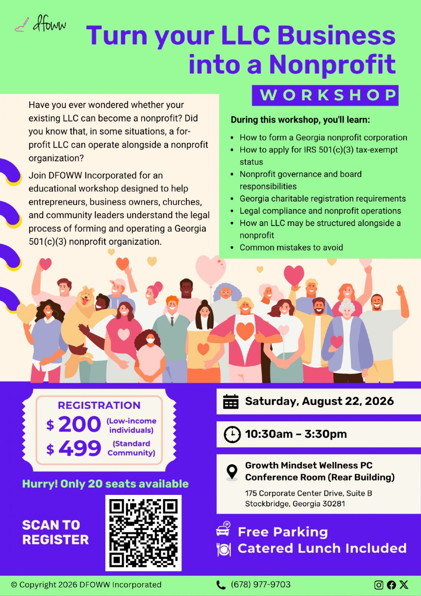 Start a Georgia 501(c)(3) Nonprofit Learn Your Legal Options—Even If You Already Own an LLC