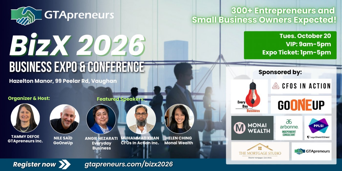 GTApreneurs BizX 2026 Business Expo and Conference