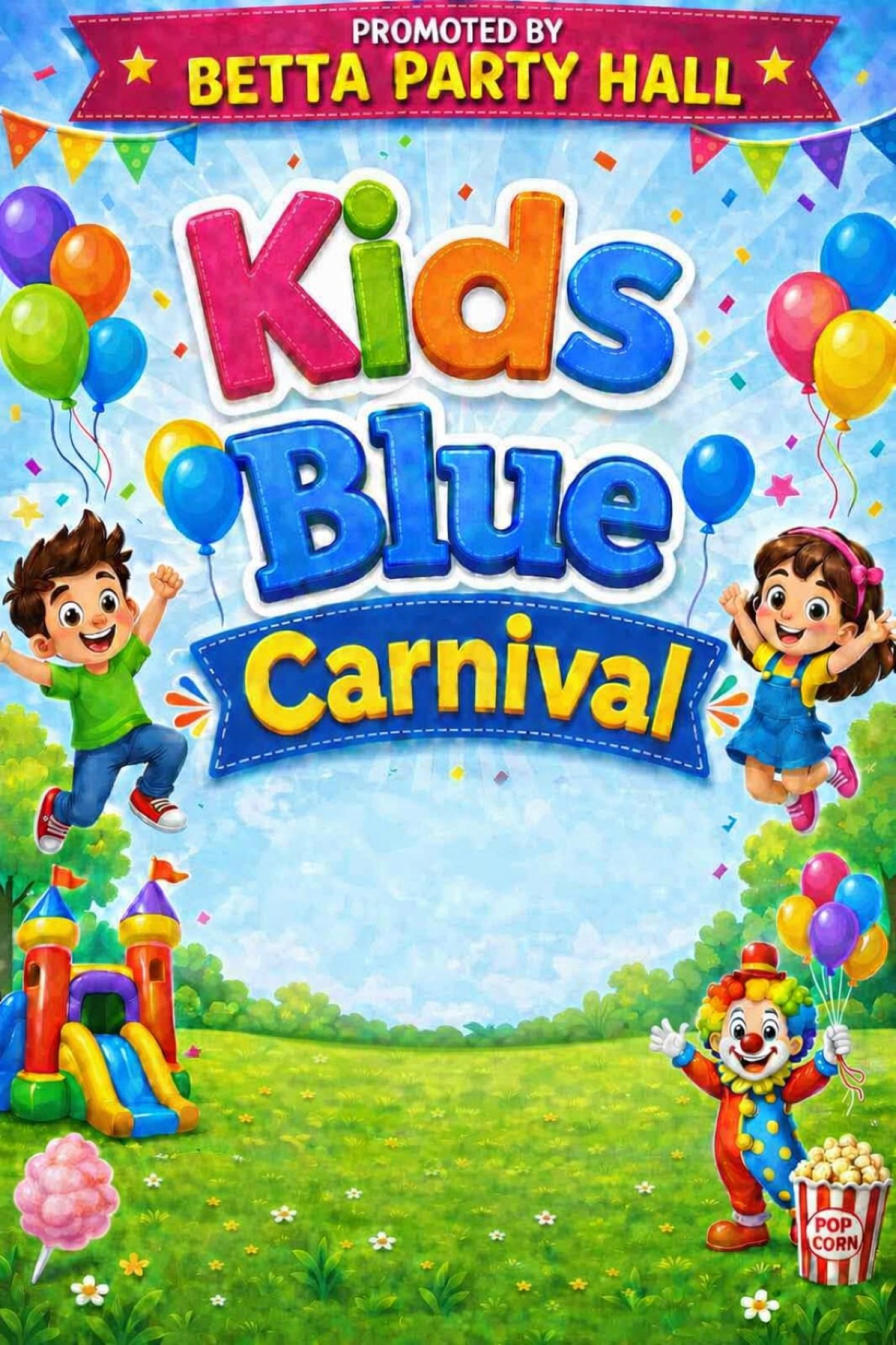 Kids Blue carnival