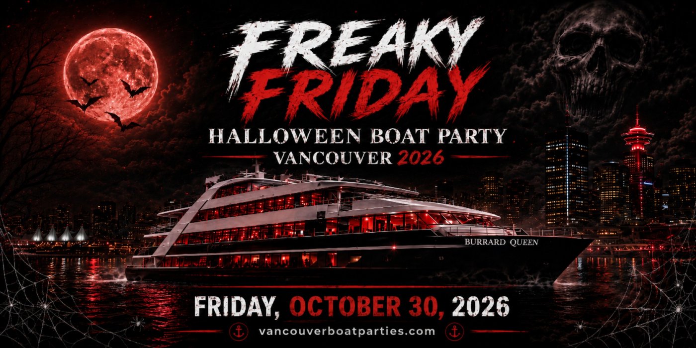 FREAKY FRIDAY HALLOWEEN BOAT PARTY VANCOUVER 2026 | LOST IN SEA