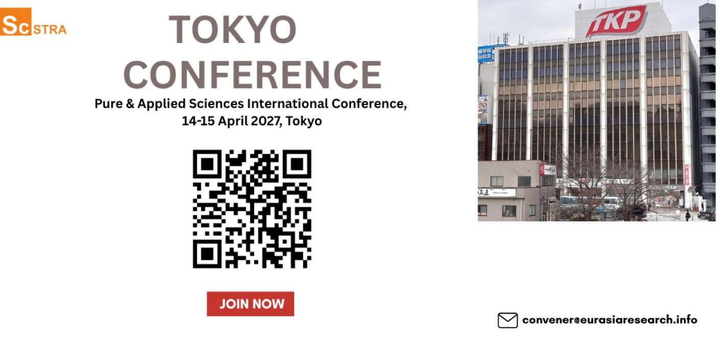 Pure & Applied Sciences International Conference, 14-15 April 2027, Tokyo