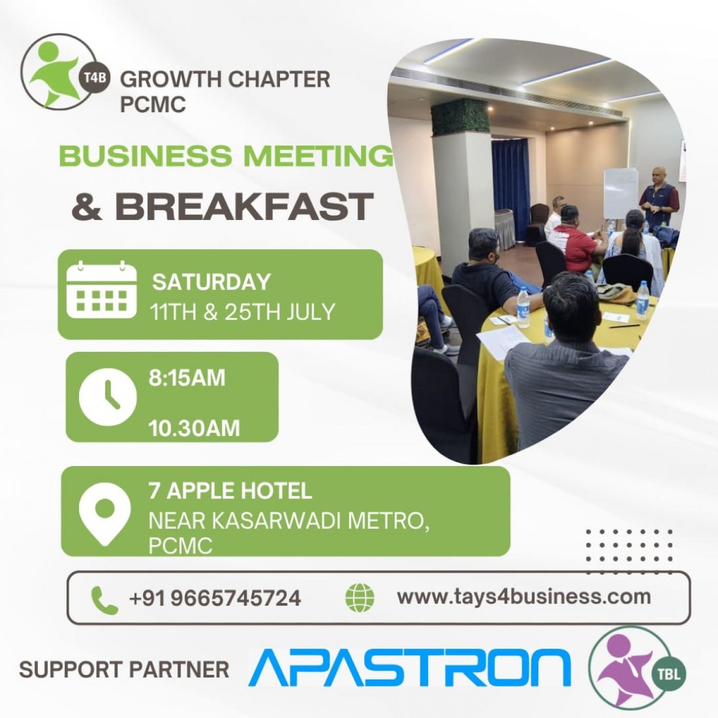 Business Meeting and Breakfast, PCMC
