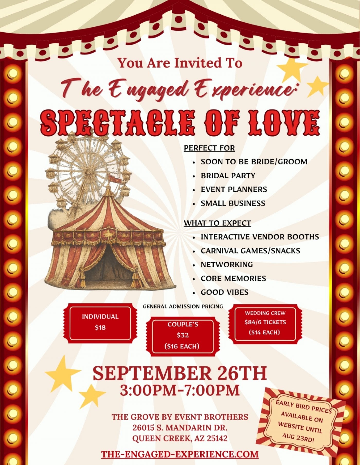 The Engaged Experience: Spectacle of Love