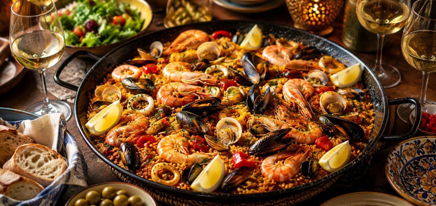 Wednesday Paella & Wine Feast