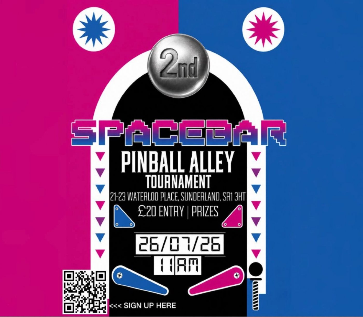 Spacebar Arcade Pinball Tournament #2