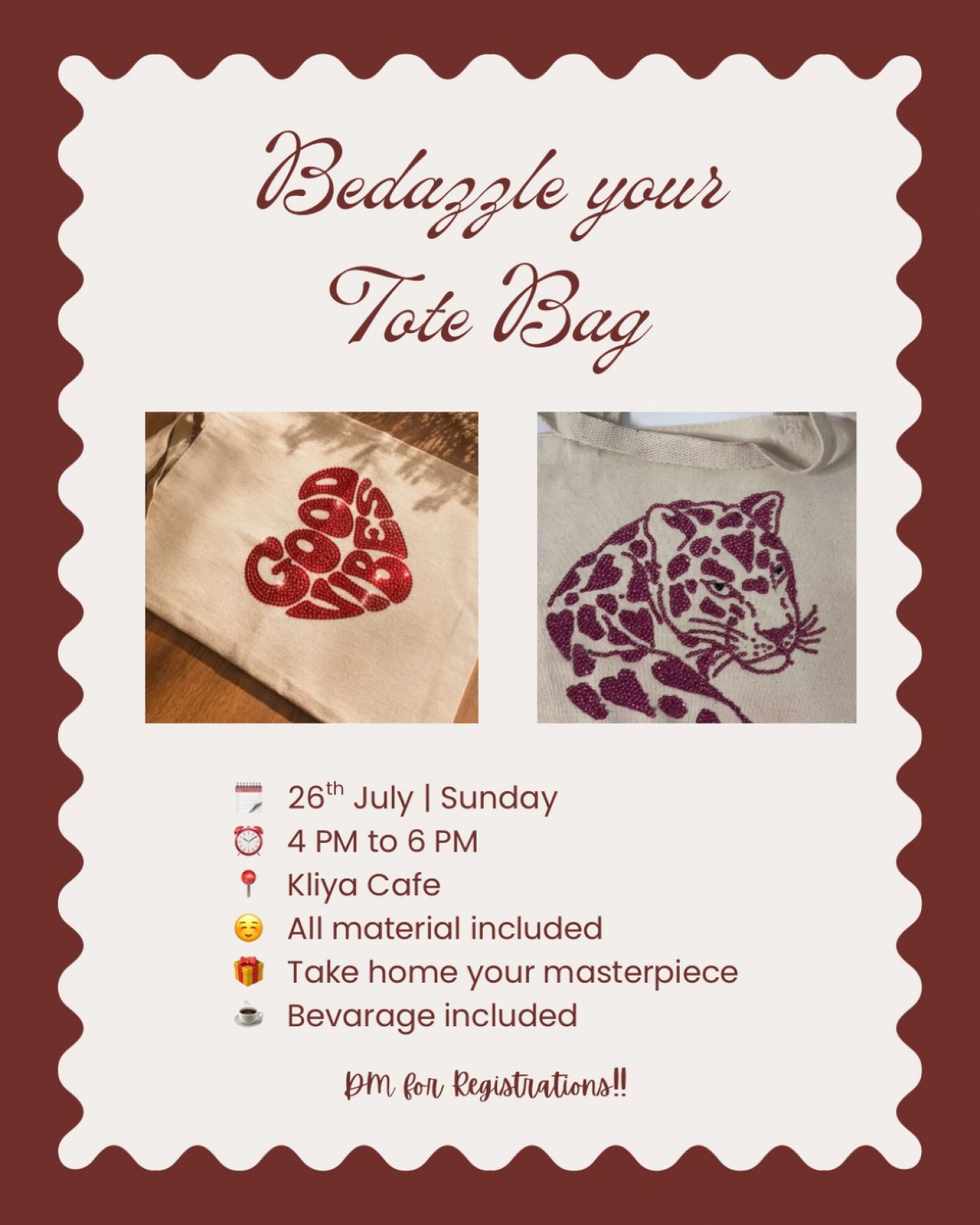 Bedazzle your Tote Bag