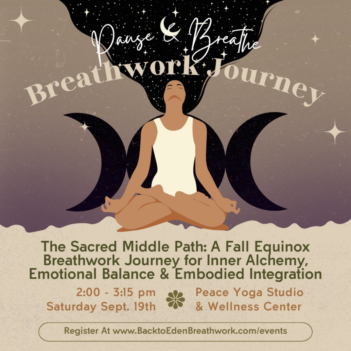 The Sacred Middle Path: A Fall Equinox Breathwork Journey for Alchemy, Balance & Integration