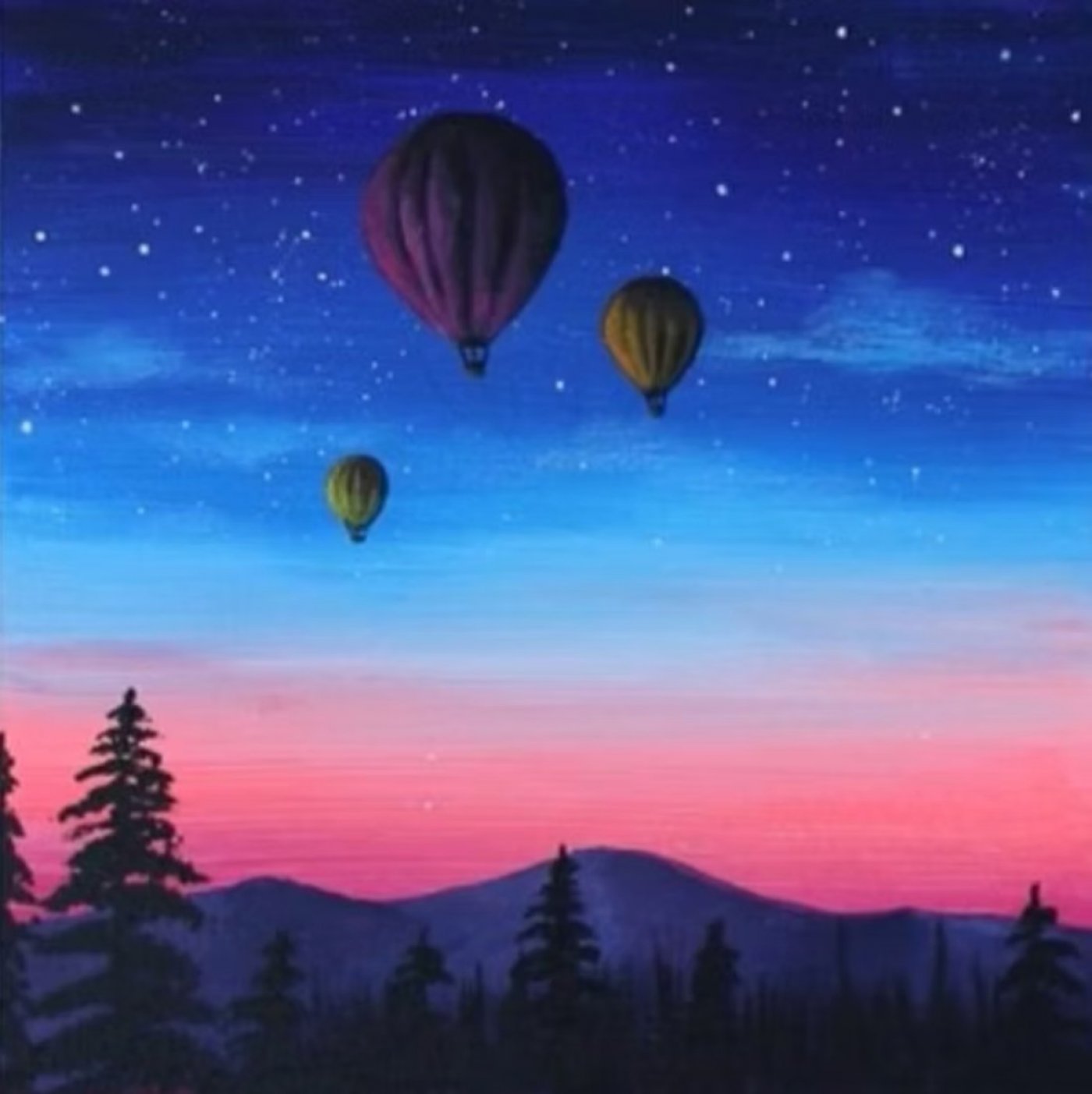 Up, Up and Away! Paint Party