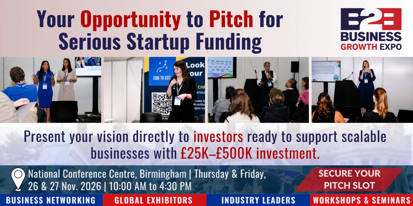 Business Growth Expo 2026 | Join Us As Investment Pitch Fest