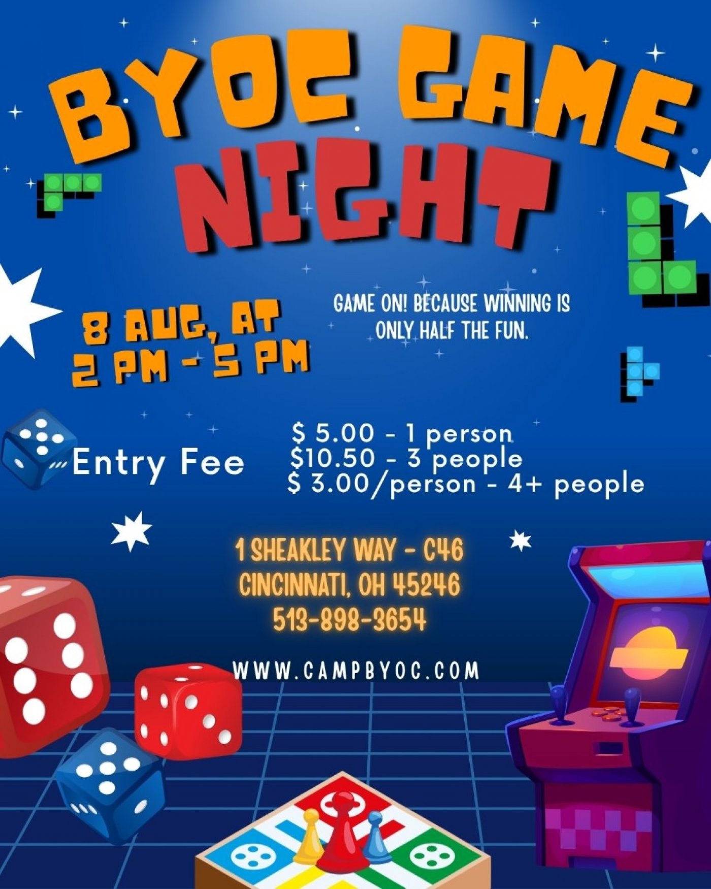 BYOC Game Night Fundraiser