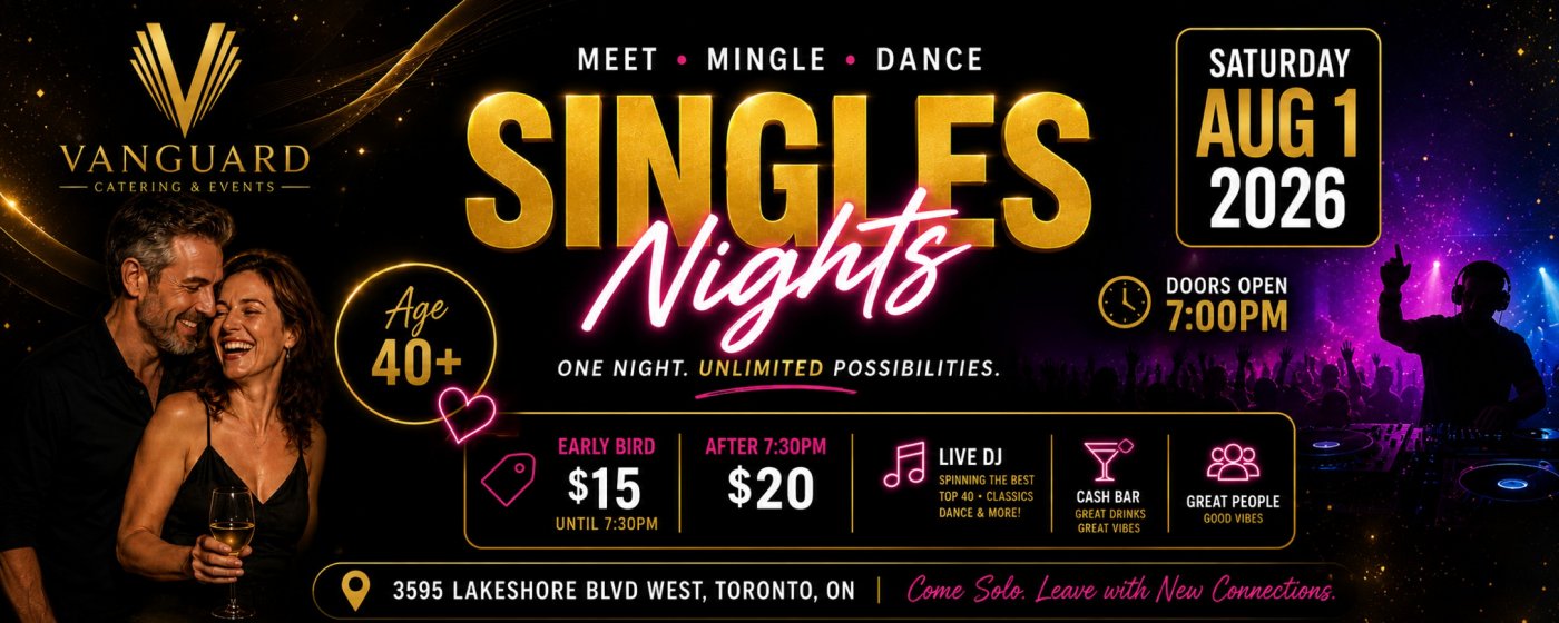 Singles Dance & Mixer at The House of Vanguard