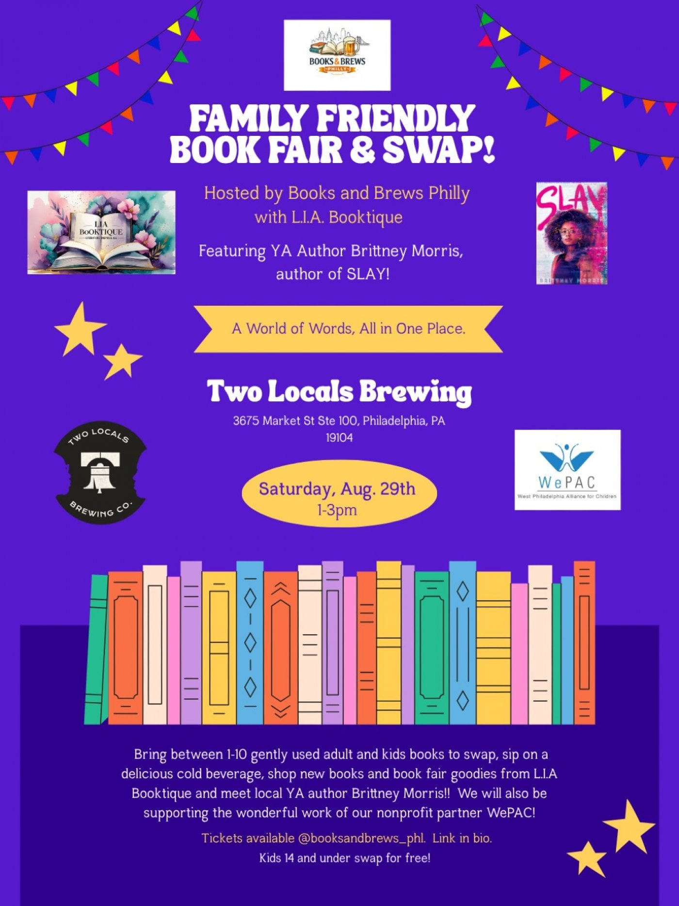 Family Friendly Book Fair & Swap!