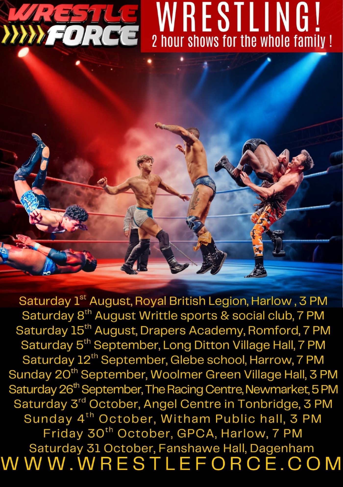 Wrestling in Writtle / Chelmsford