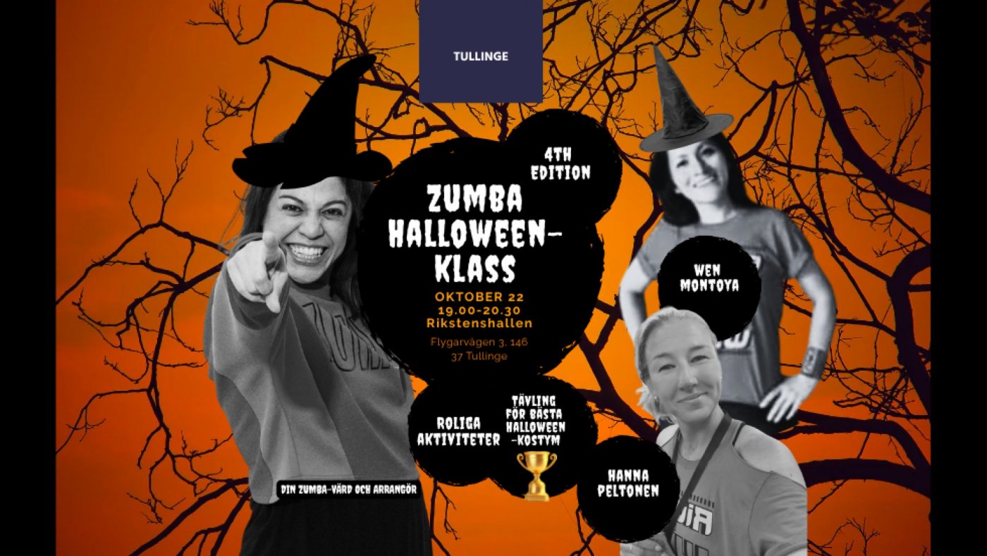 Halloween Zumba Party Tullinge 2026 🎃