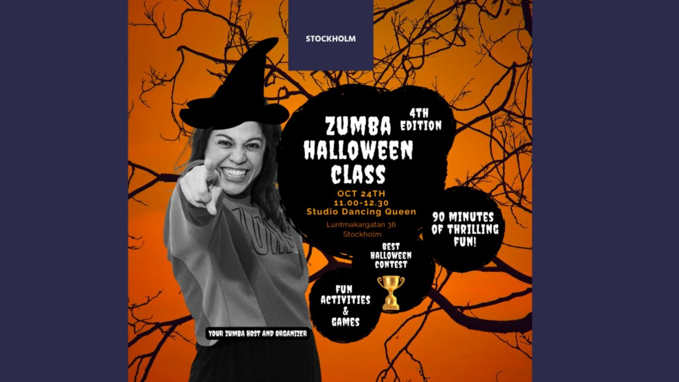 Zumba Halloween Class – Stockholm City