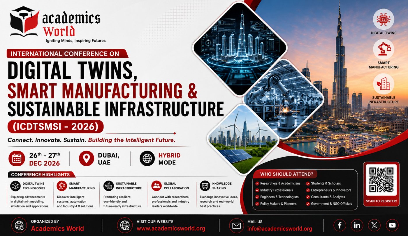 International Conference on Digital Twins, Smart Manufacturing ...