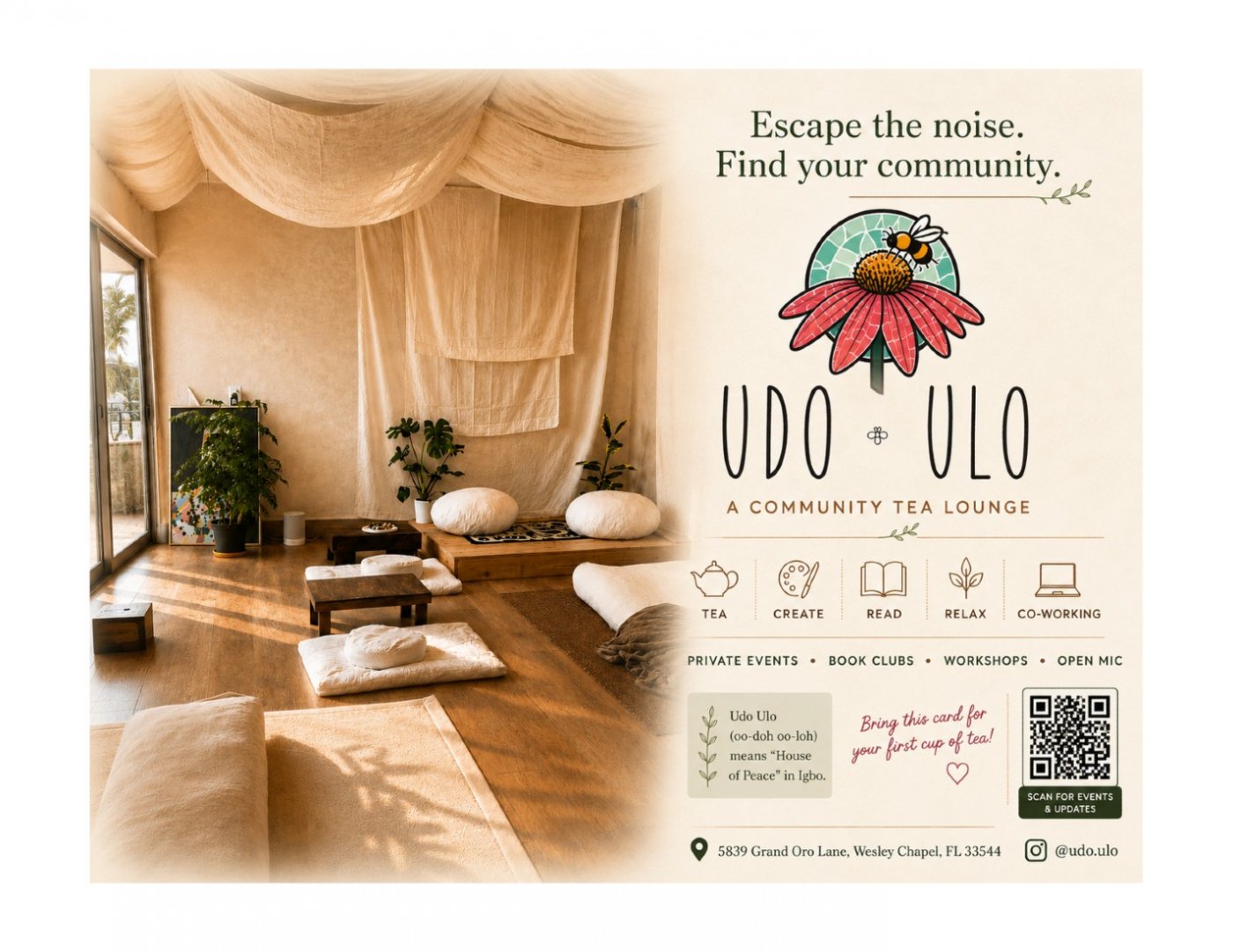 Udo Úlo — Tea Lounge in Wesley Chapel | Third Place
