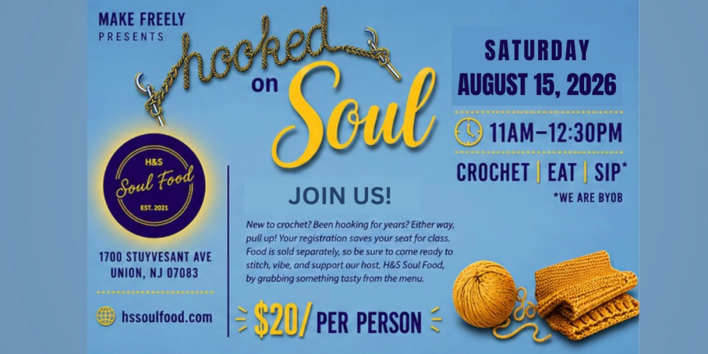 Hooked on Soul Crochet Meetup – 8/15