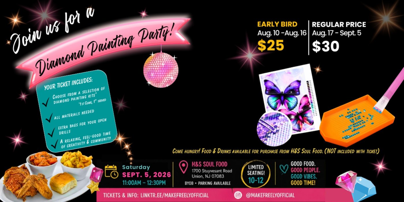 Diamond Painting Party – 9/5