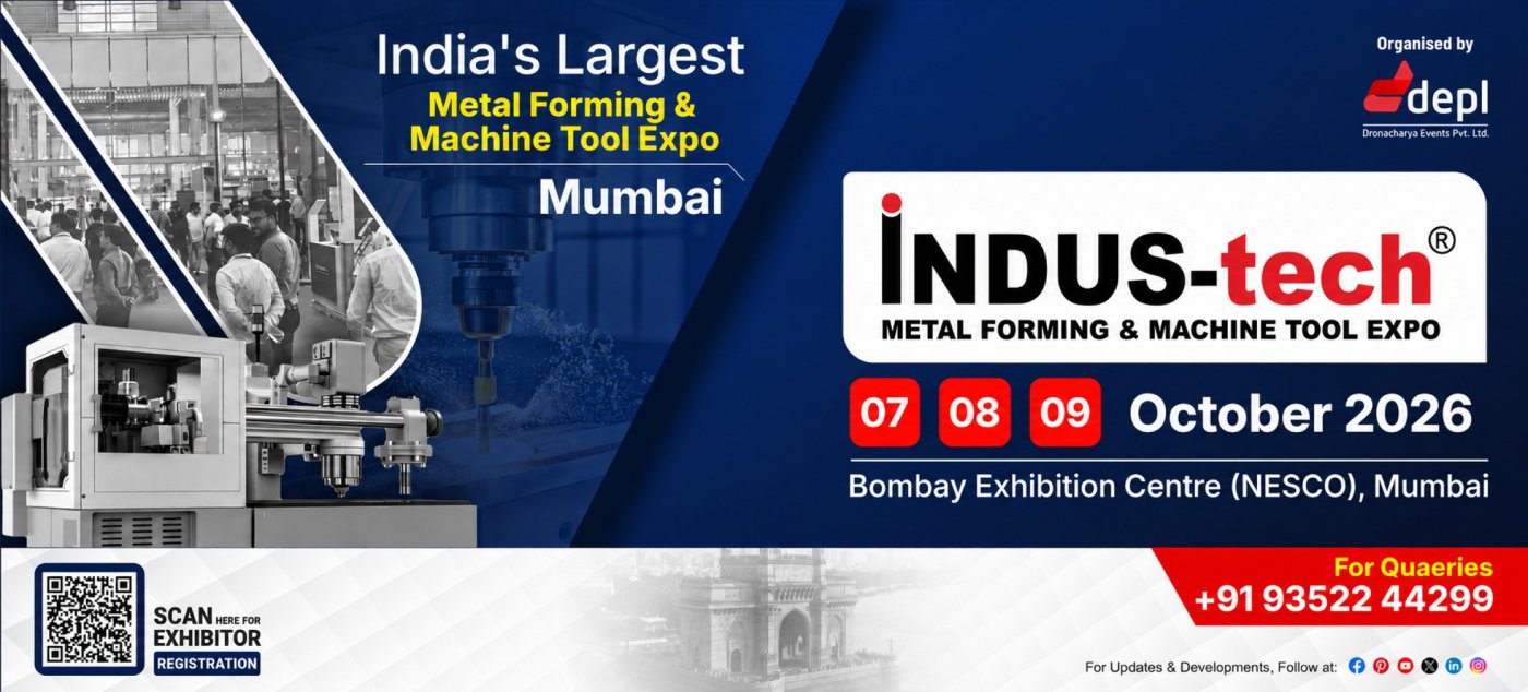 INDUS-tech Mumbai 2026 – Metal Forming Technology Expo