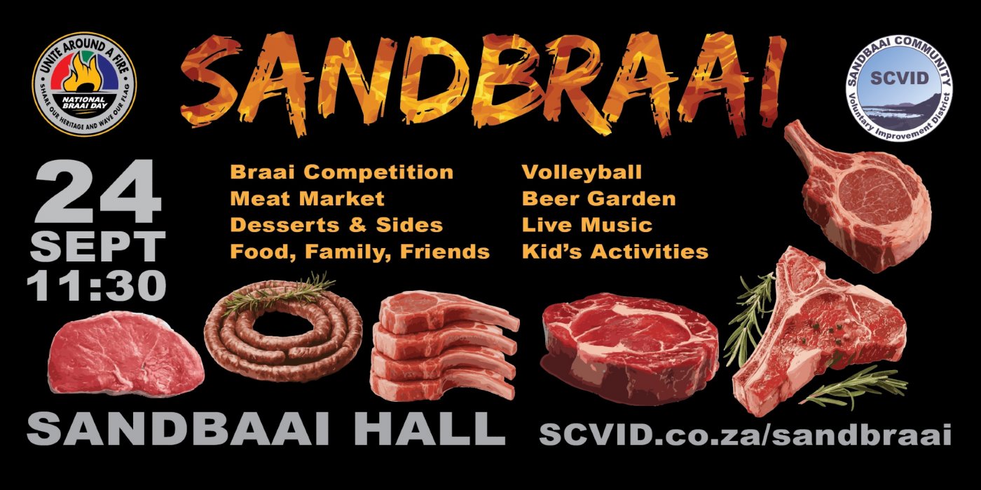SANDBRAAI !