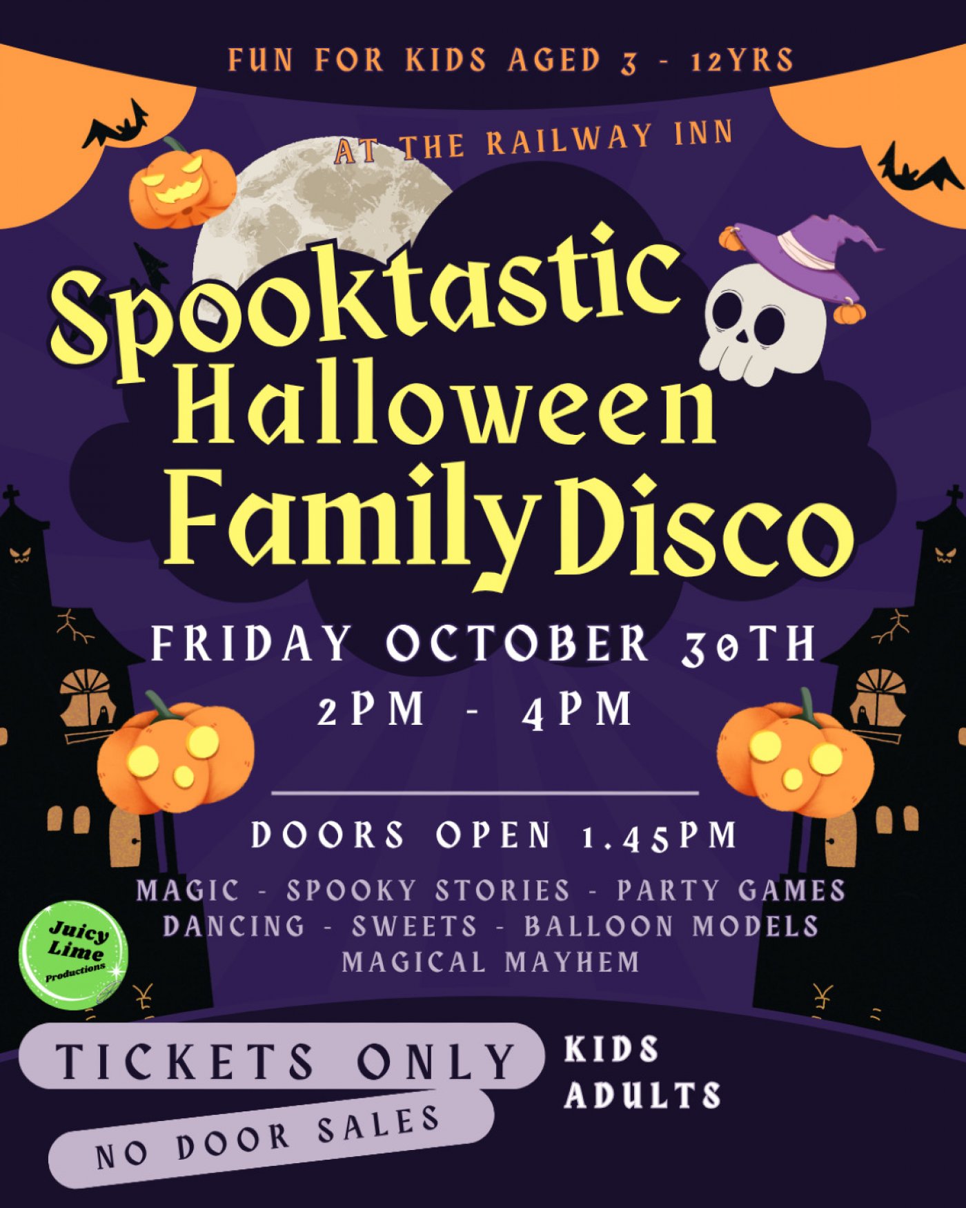 Spooktastic Halloween Family Disco