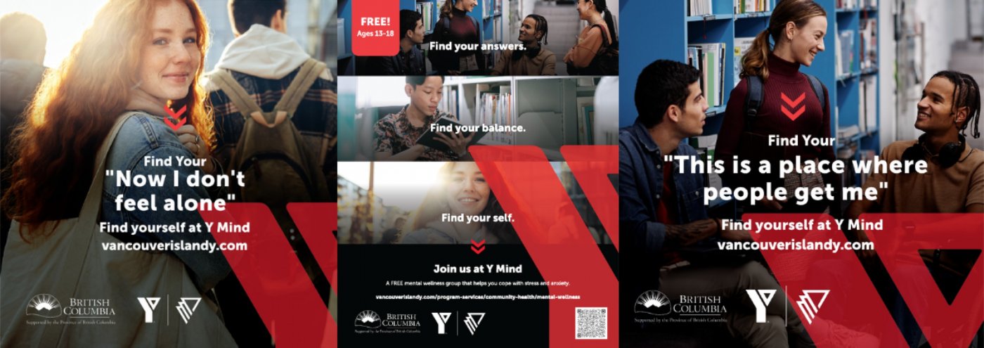 Y Mind Free Mental Wellness Education Program Info session for Teens 13-18