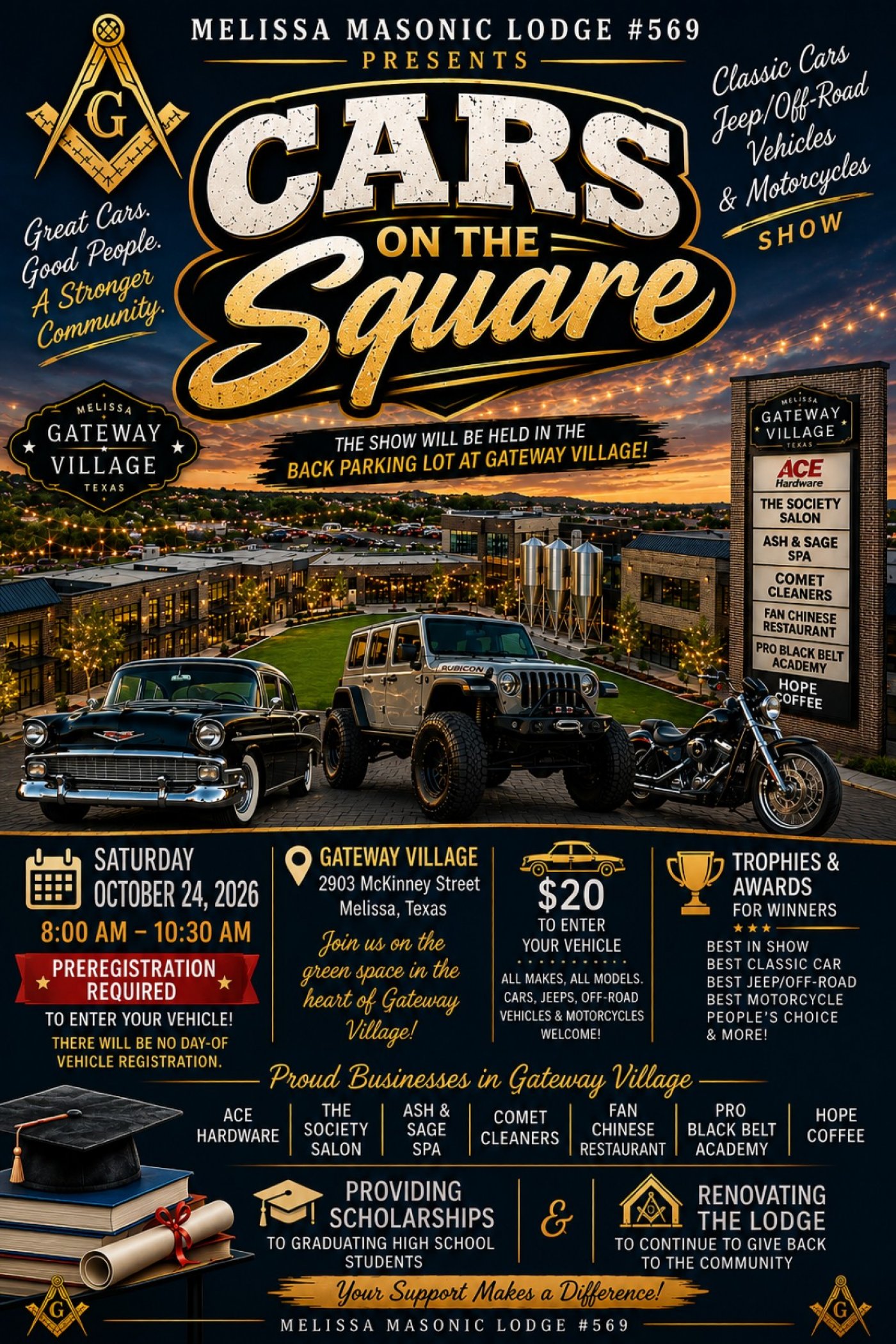 Cars on the Square